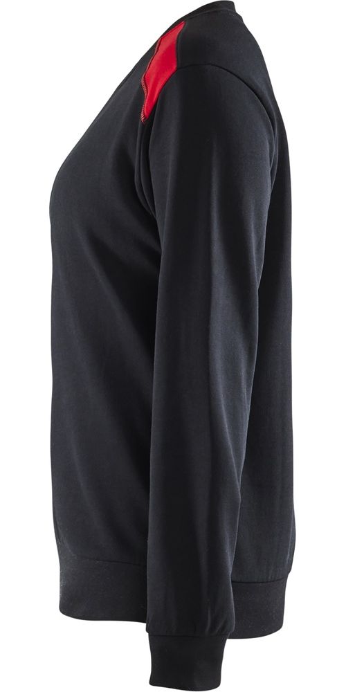 BlklderDamenSweatshirt34081158SchwarzRot-L