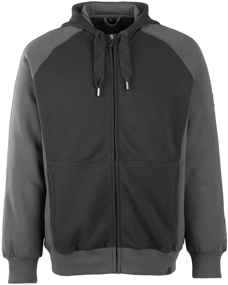 MascotKapuzensweatshirtmitReiverschlussWiesbadenUnique50566-963SchwarzDunkelanthrazit-XXL