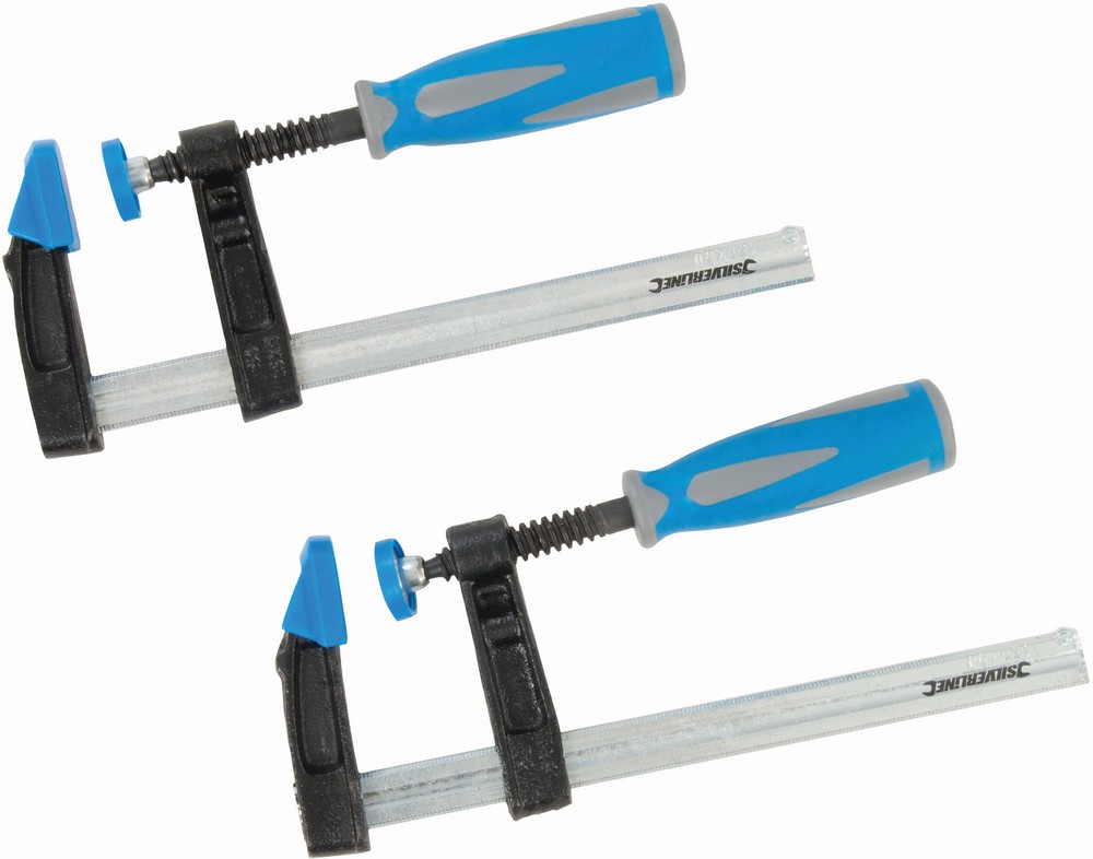 SilverlineZwingenSchraubzwingenDoppelpckg150x50mm