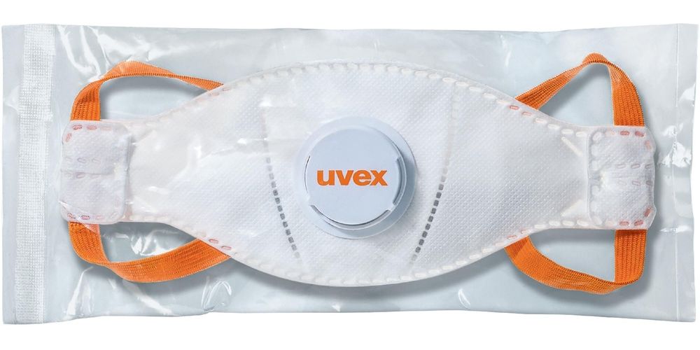 UvexFaltmaskeSilv-AirPremium5210FFP287652Wei15Stck