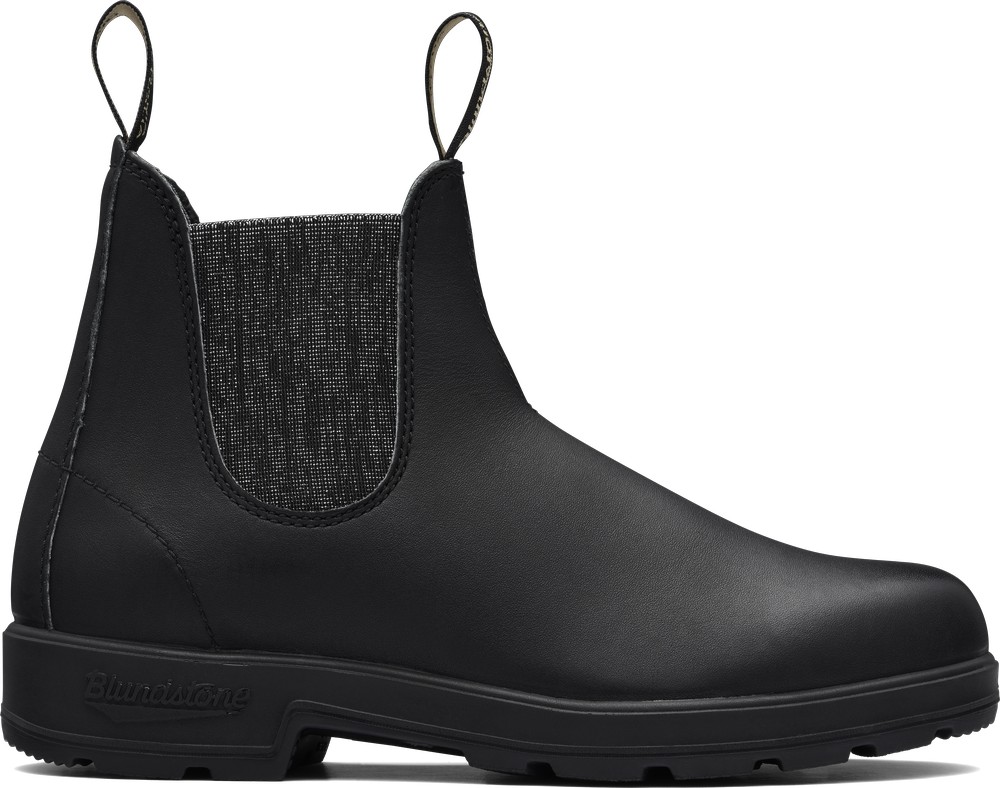 BlundstoneStiefelBoots2032VoltanBlackLeatherwithSilverGlitterElastic500Series