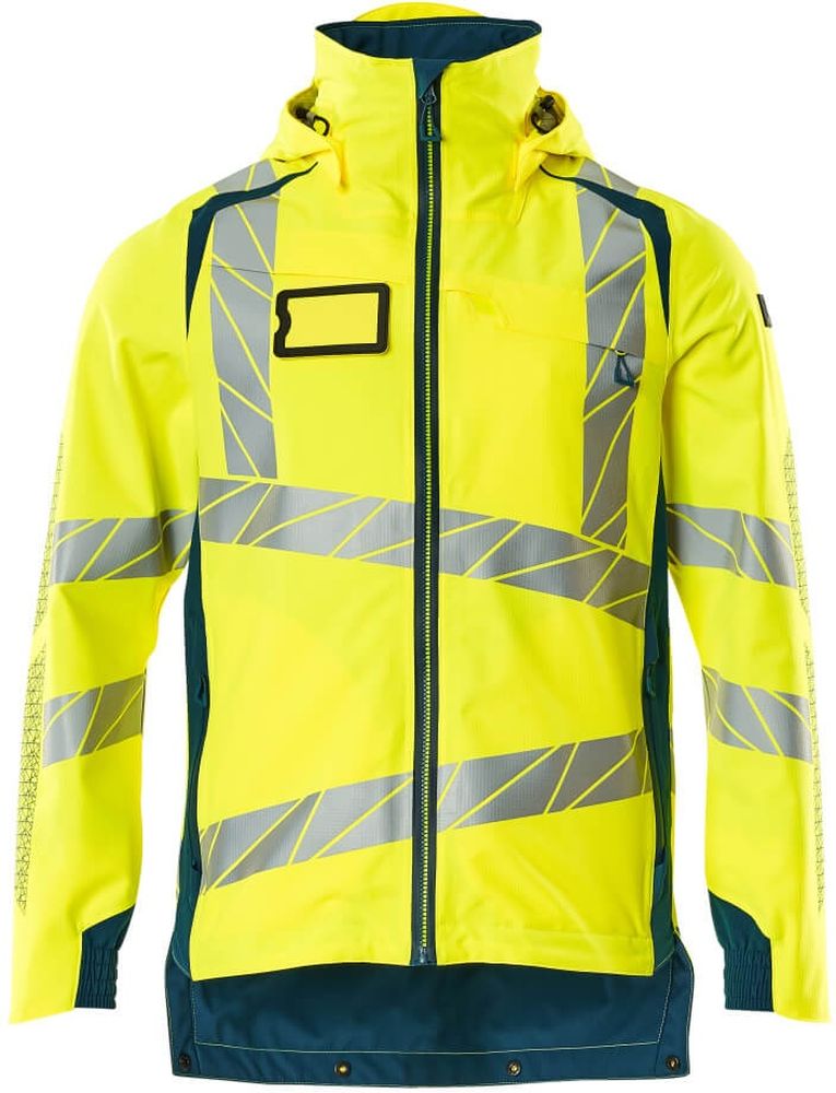 MascotHardShellJackeAccelerateSafe19001-449Hi-visGelbDunkelpetroleum-XXL