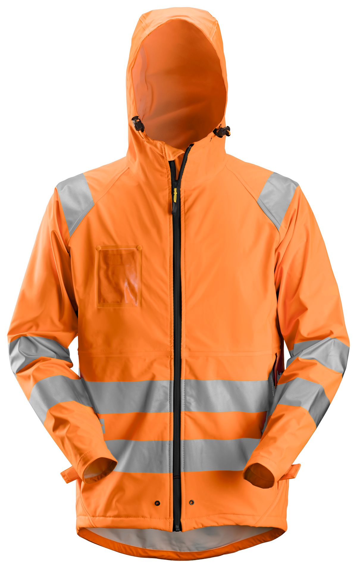 SnickersHi-ViswasserdichtePURegen-ArbeitsjackeKl3EN20471343High-VisOrange