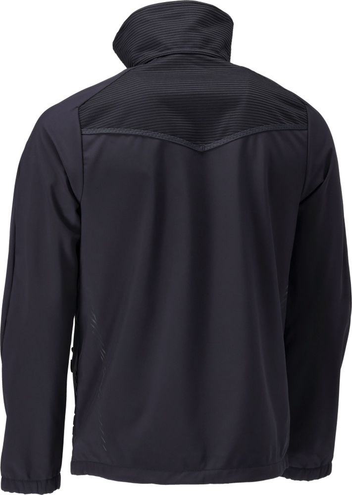 MascotSoftshellJackeCustomized22302-649Schwarzblau-XXL