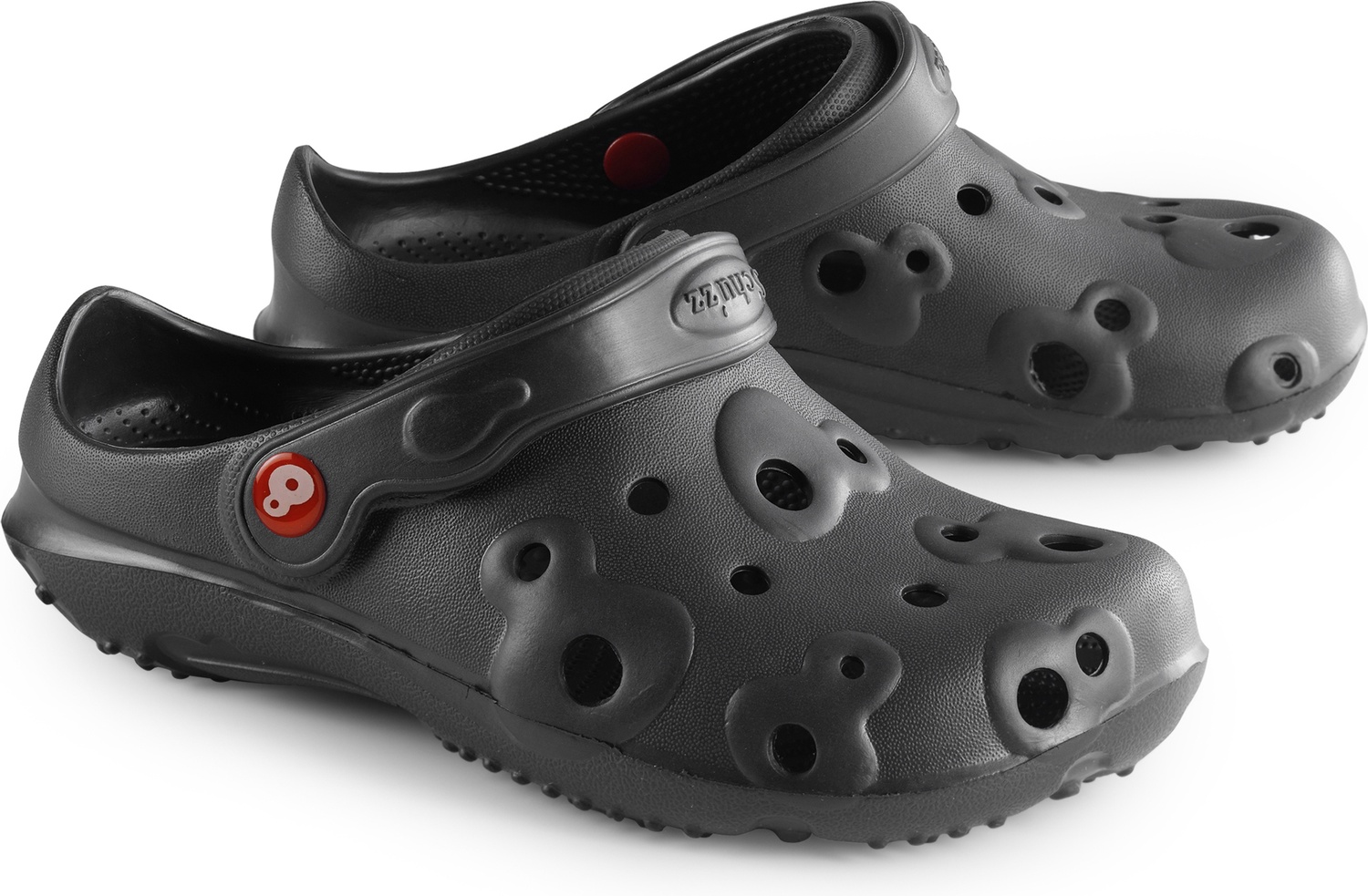 SchuzzSchuzzHerrenClogBadeschuheGlobuleHommeuniNoirSchwarz-42