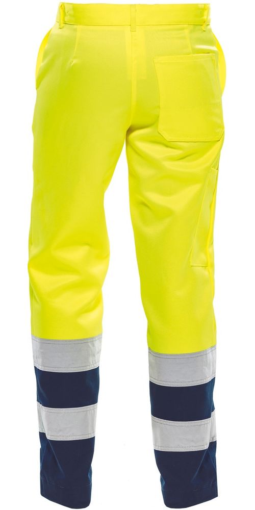 BasicLineWarnschutzbundhoseArvadaNeongelbDunkelblau-44