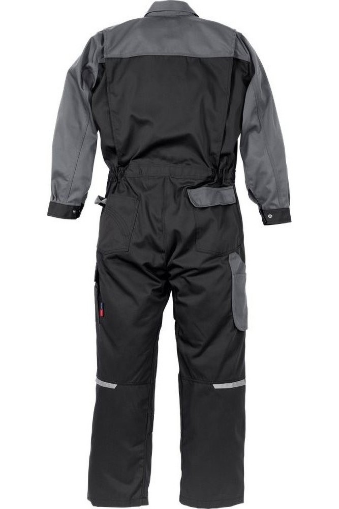 KansasIndustrie-OverallIconTwoOverall8612LUXESchwarzGrau-XS