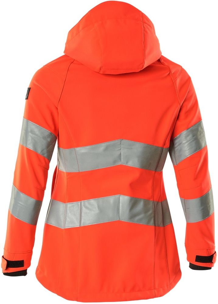 MascotDamenSoftshellJackeSafeSupreme18512-246Hi-visRot-XXL