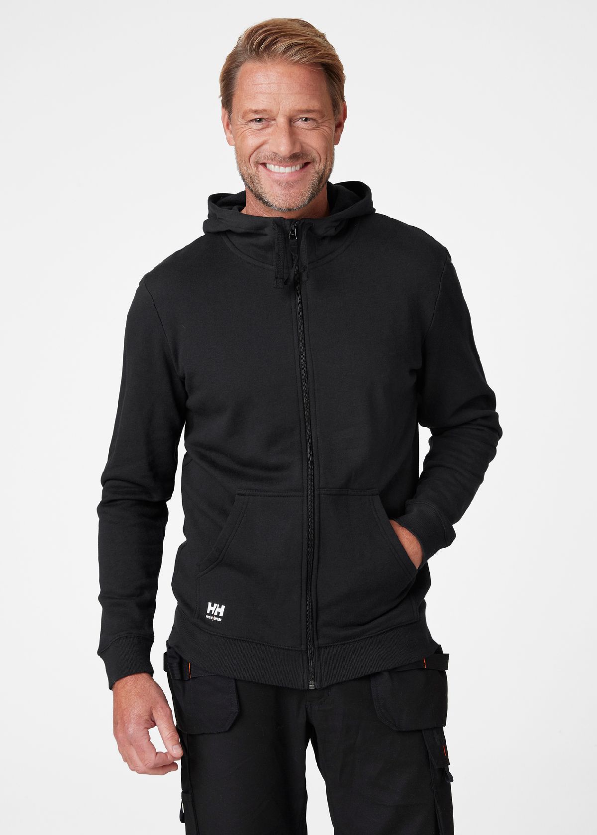 HellyHansenHoodieSweatshirt79216ManchesterZipHoodie990Black