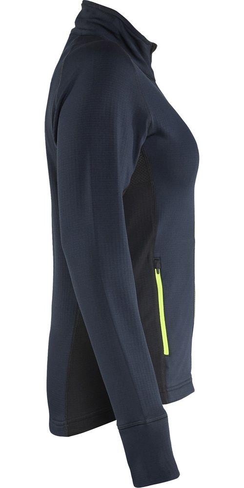 BlklderDamenArbeitsjackeSTRIKERFleecejacke47452539DunkelMarineblauHighVisGelb-L