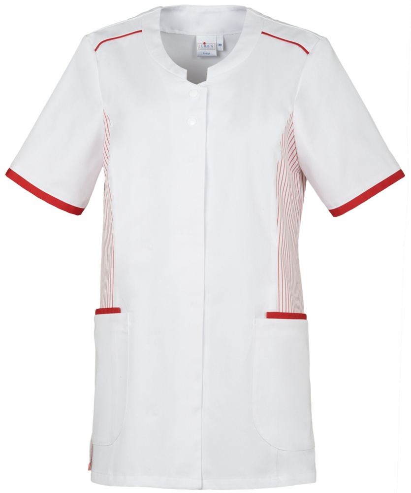 LeiberDamenKasack08-2153WeiRot-36