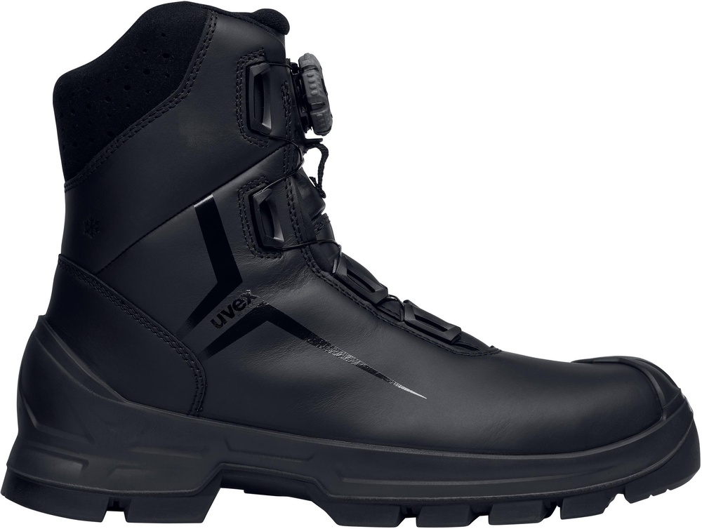 UvexSicherheitsschuhStiefel2MacsoleSicherheitsstiefelS3LSRS3LBOAFitSystem65363SchwarzOrange-35Weite12