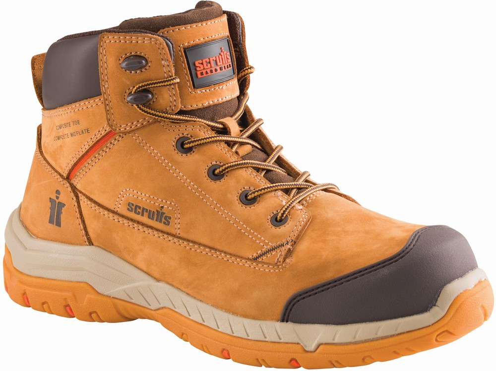ScruffsSicherheitsschuheSicherheitsstiefelSolleret-Hellbraun