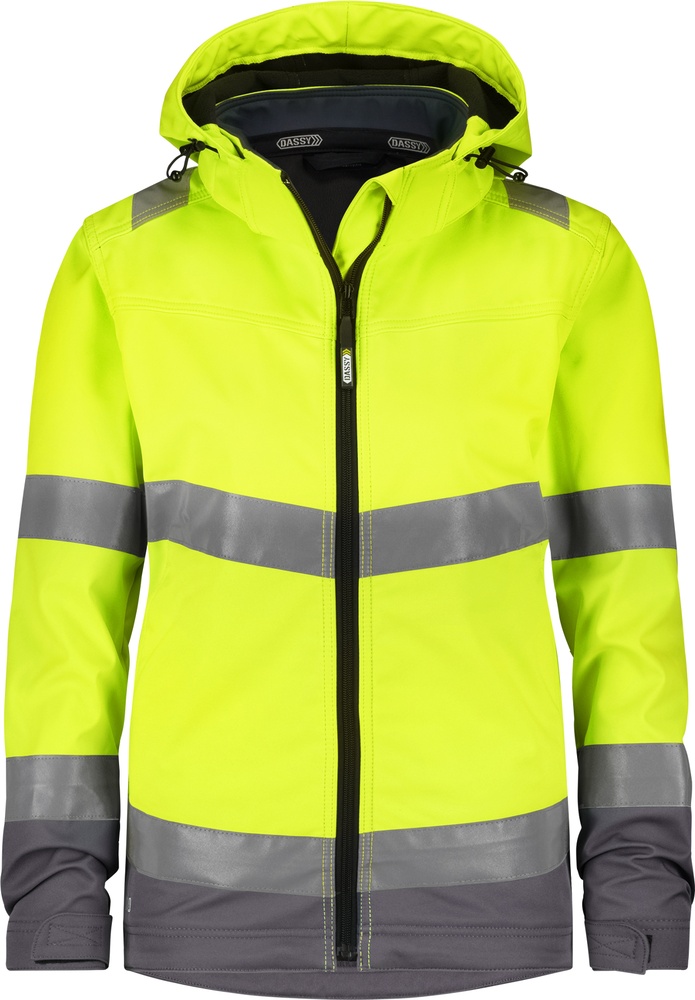 DassyDamenWarnschutzSoftshell-JackeMalagaWomen