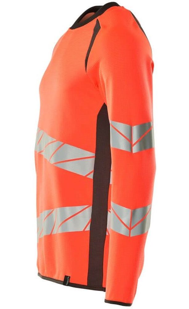 MascotSweatshirtAccelerateSafe19084-781Hi-visRotDunkelanthrazit-XXL