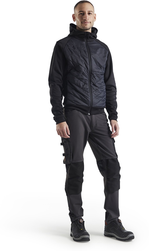 BlklderHybridSweater34632526SchwarzDunkelgrau-4XL