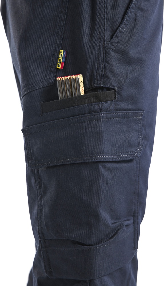 BlklderArbeitshoseIndustrieStretchmitKniepolstertaschen14481832DunkelMarineblauSchwarz-C144