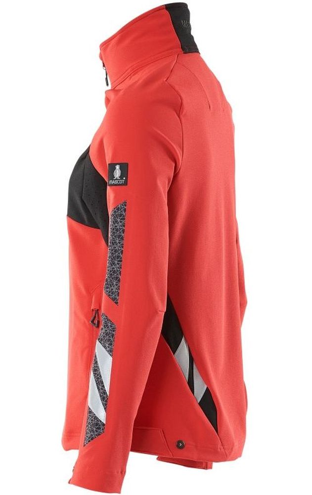 MascotDamenJackeAccelerate18008-511VerkehrsrotSchwarz-XXL