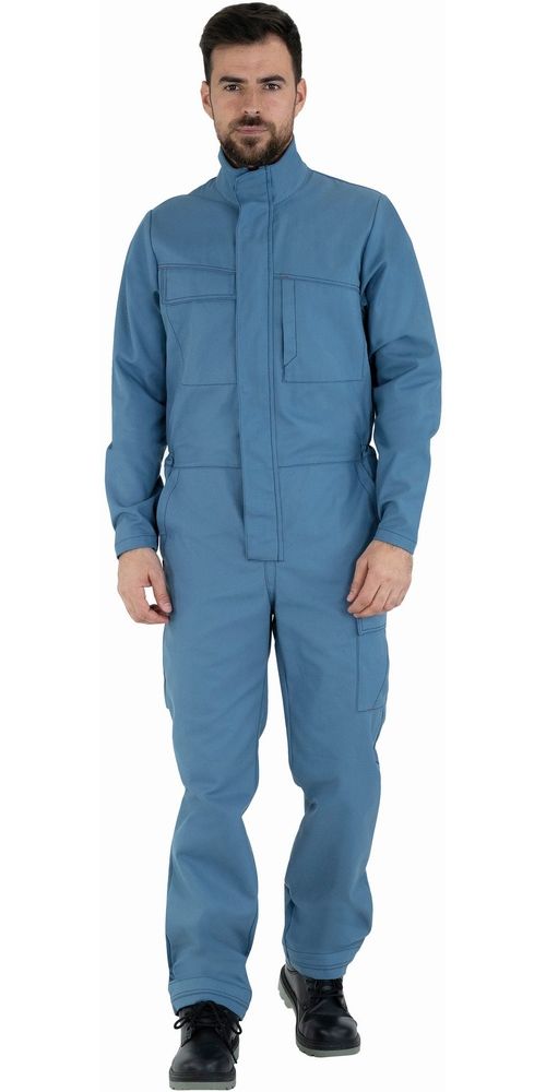 LafontOverall1ReissverschlussOnyx5MIMUPBugattiBlue-XS