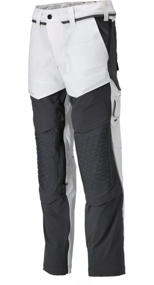 MascotHosemitKnietaschenMalerCustomized22079-605WeiAnthrazitgrau-C4476