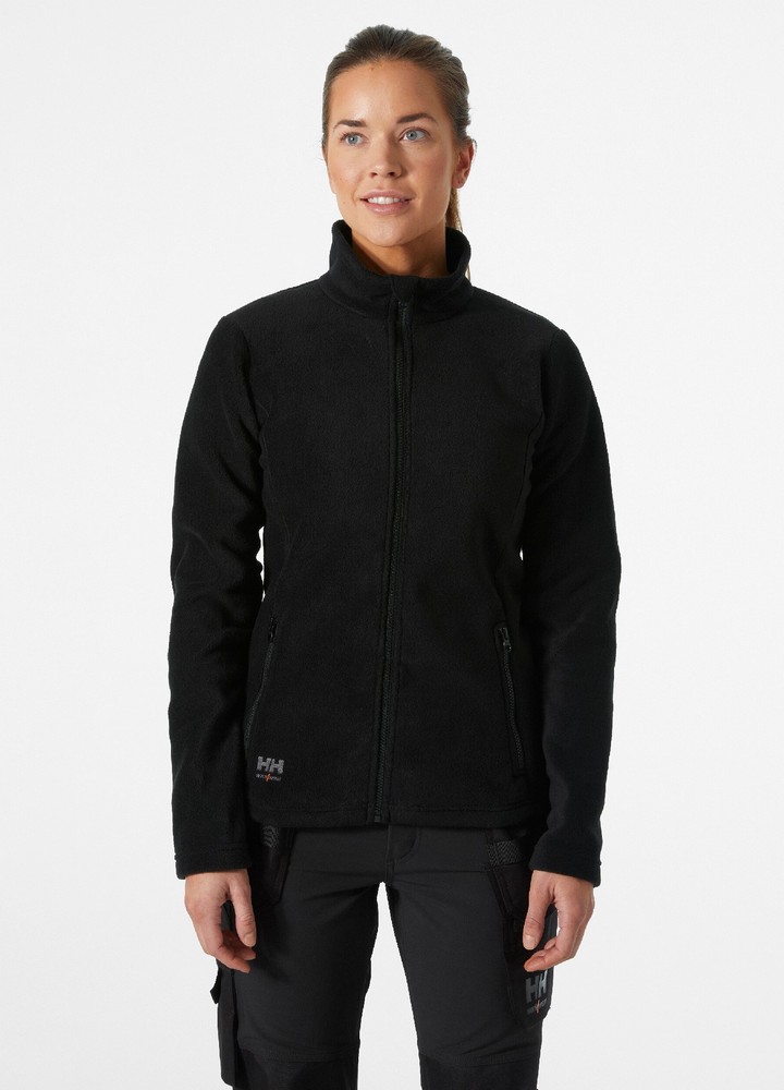 HellyHansenDamenFleecejackeManchester20FleeceJacketBlack-XS