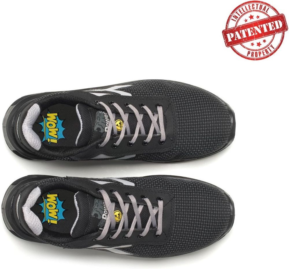 U-PowerSicherheitsschuheHalbschuheRaptorEsdS3CiSrcRL20376Schwarz-35