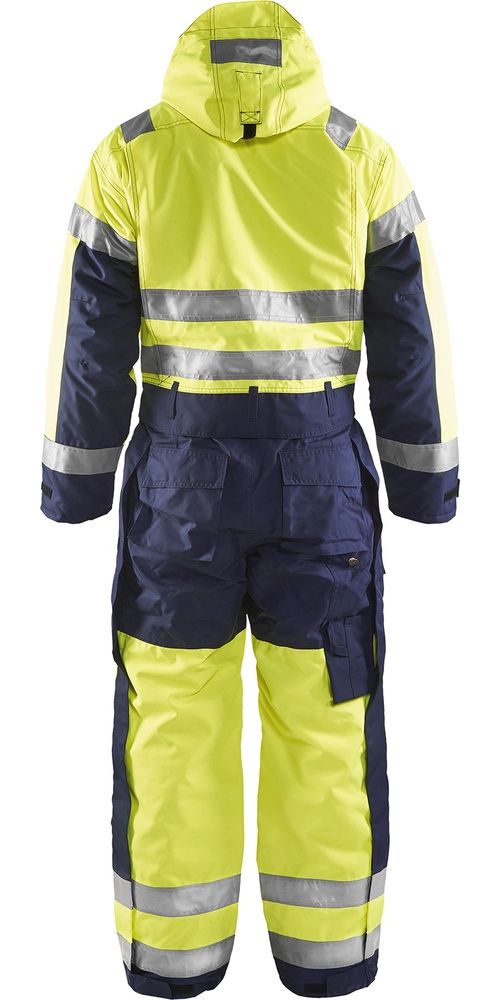 BlklderArbeitsoverallHighVisWinterOverall67631977GelbMarineblau-C46