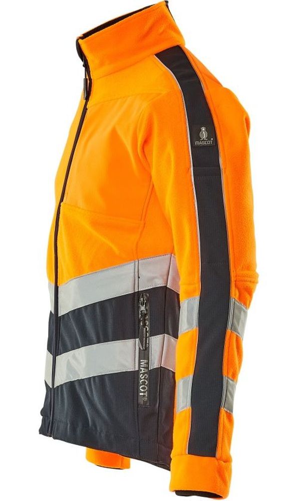 MascotFleecejackeSheffieldSafeSupreme15503-259Hi-visOrangeSchwarzblau-XXL
