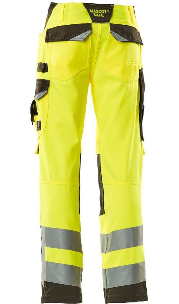 MascotHosemitKnietaschenKendalSafeSupreme15579-860Hi-visGelbDunkelanthrazit-C4676