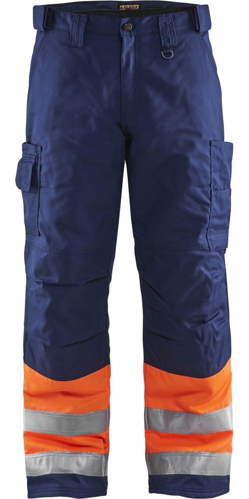 BlklderArbeitshoseHighVisWinter18621811OrangeMarineblau-C146