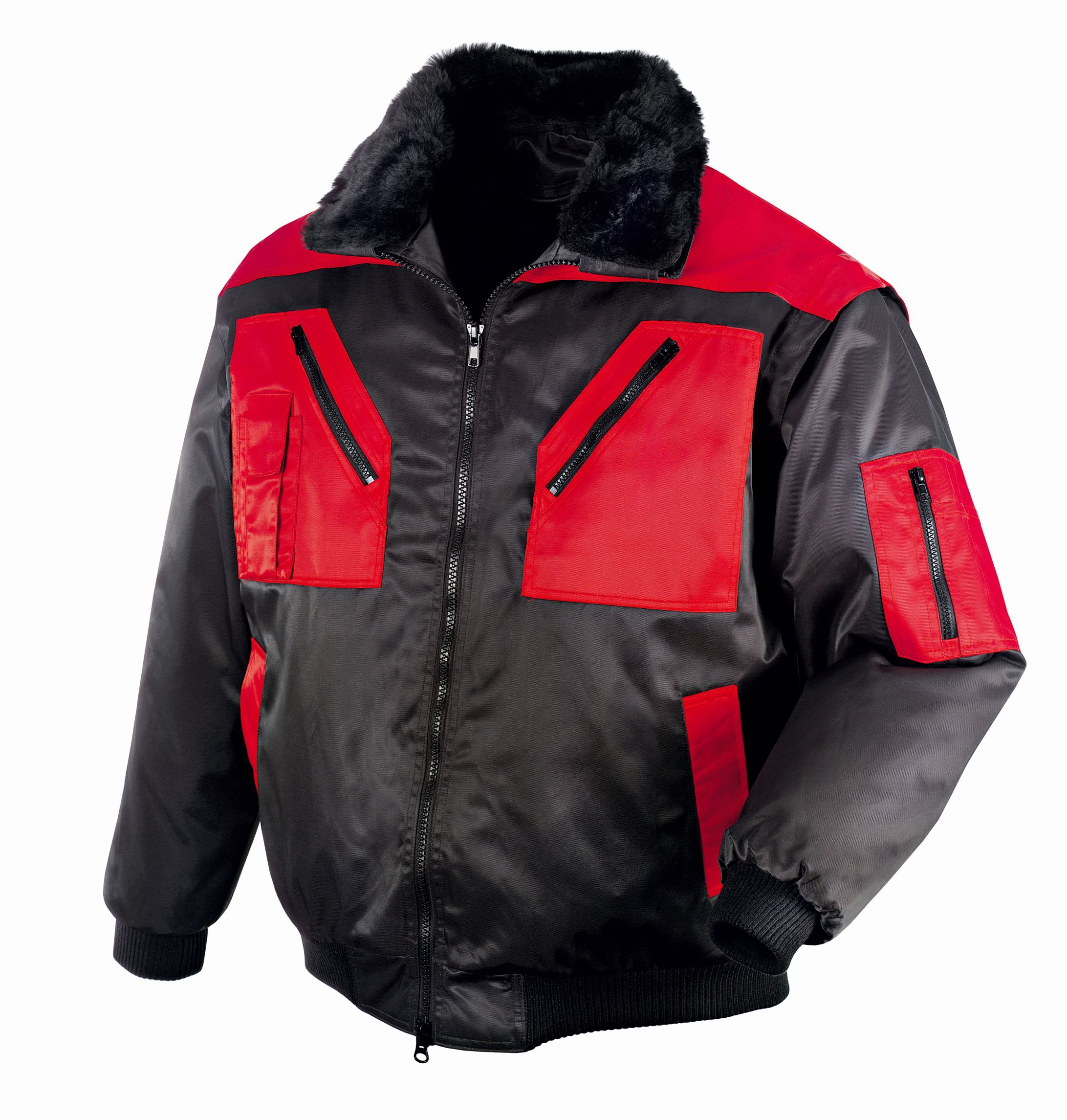 teXXorPiloten-JackeOsloSchwarzRot teXXorPiloten-JackeOsloSchwarzRot