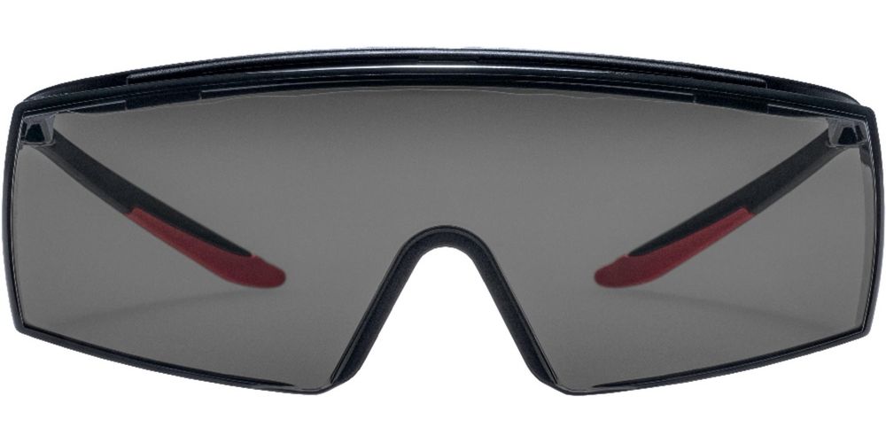 UvexberbrilleSuperFOtgGrauInfrarotschutz30InfPlus91693SchwarzRot