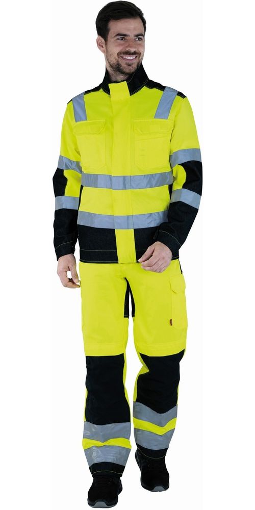 LafontKittelUnisexLux3FLACPHi-VisYellowBlack-XS