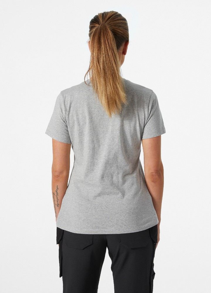 HellyHansenDamenClassicT-ShirtMidGrey-XS