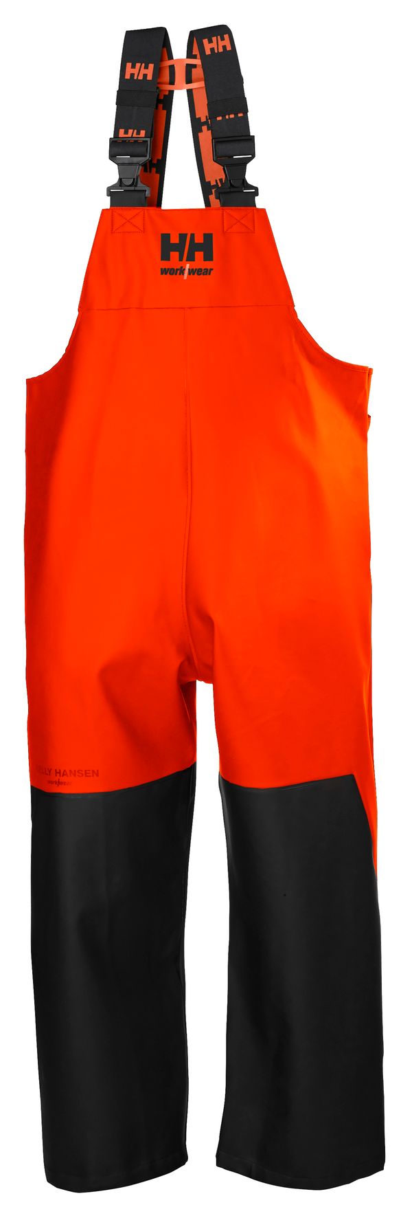 HellyHansenLatzhose70583StormFishingRainBib299DarkOrangeBlack
