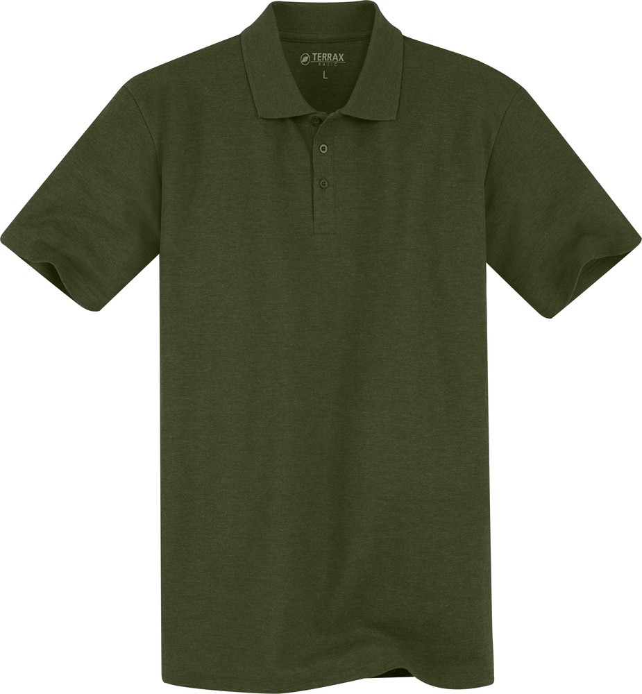 TerraxBasicPoloshirtOliv