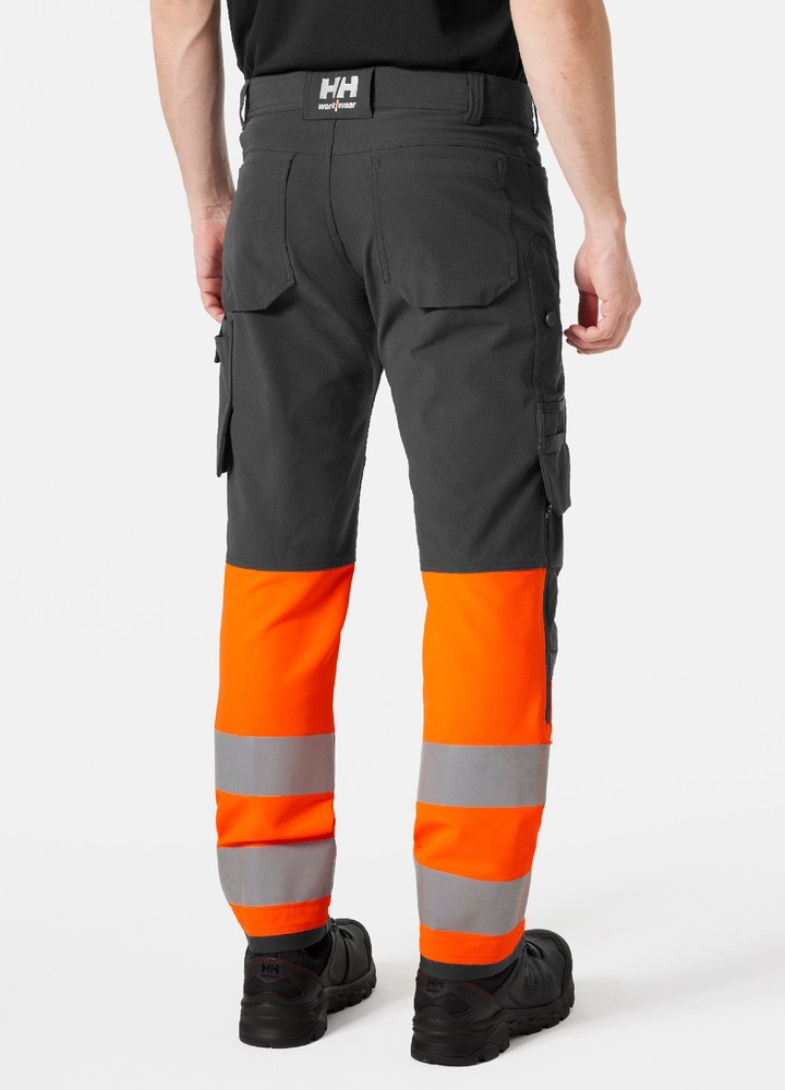 HellyHansenArbeitshoseAlna4XWorkPantCl1OrangeEbony-C44