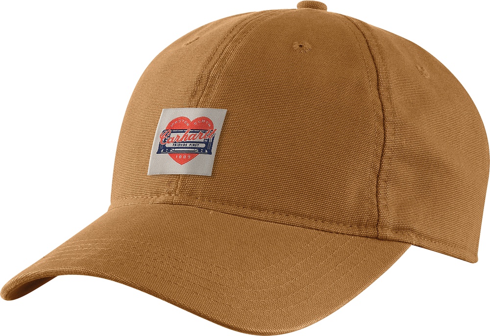 CarharttDamenHeartPatchCanvasCap107401CarharttBrown