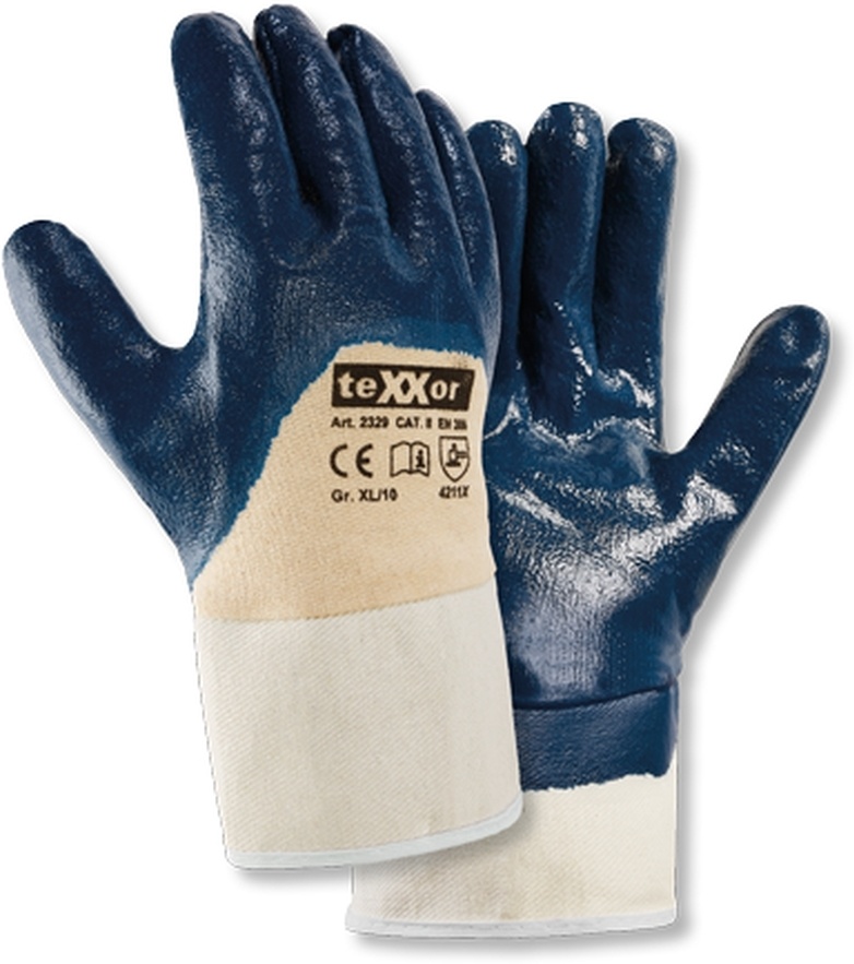 teXXorNitril-HandschuheStulpe12Stck2329BeigeBlau-7