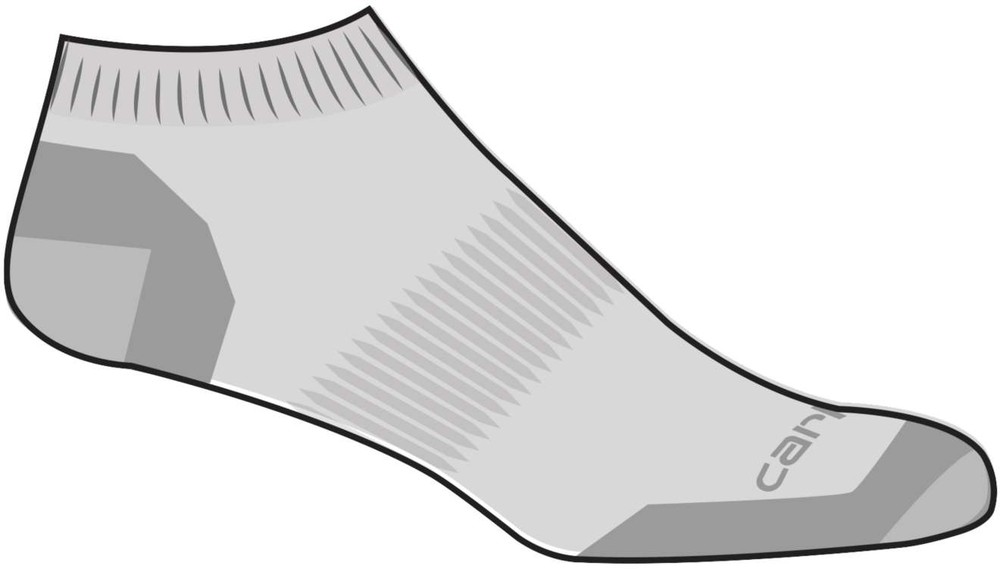 CarharttCottonBlendLowCutSock3PackGrey
