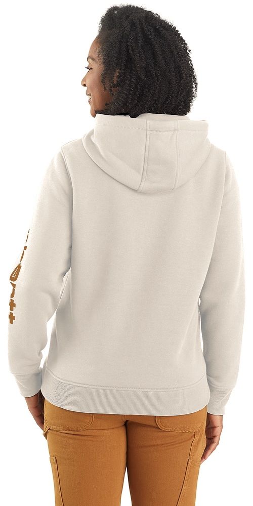 CarharttDamenLogoSleeveGraphicSweatshirt102791MaltCarharttBrown-L