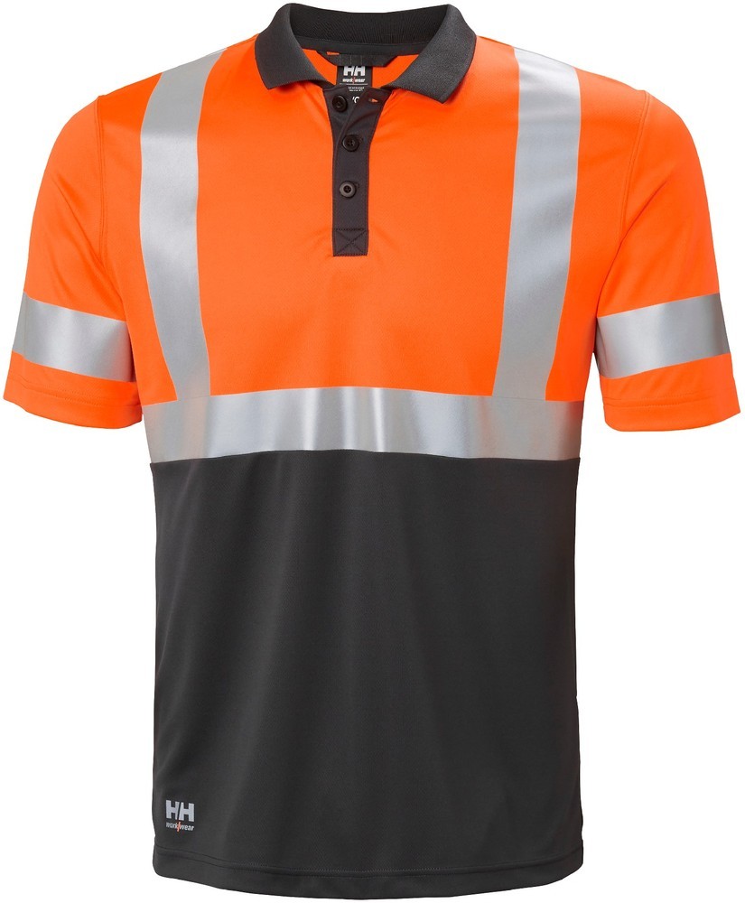 HellyHansenAddvisPoloShirtCl1OrangeEbony-XS