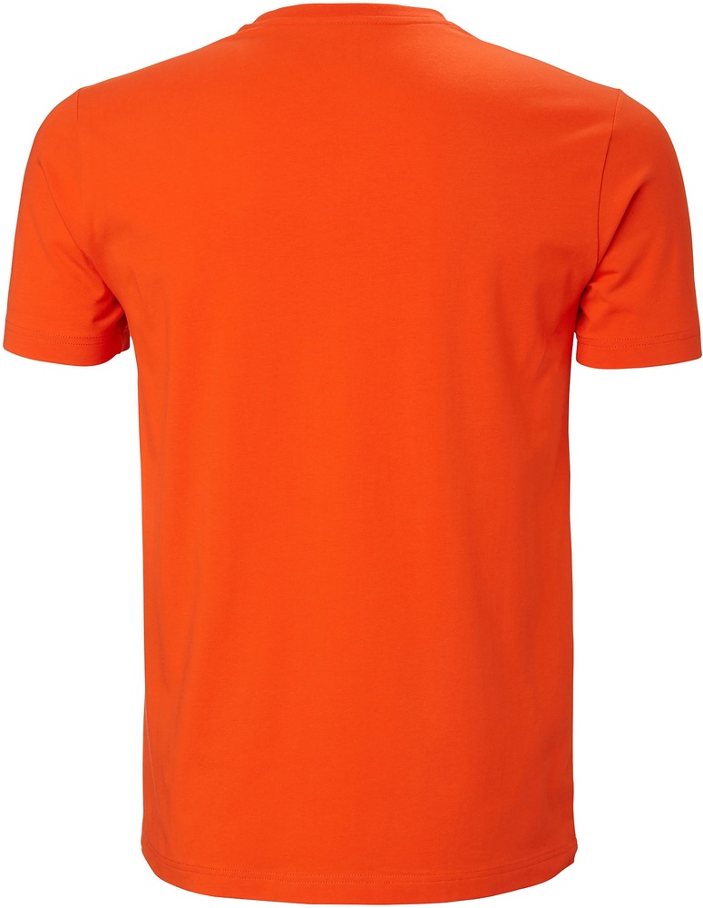 HellyHansenT-ShirtLogo79261DarkOrangeMelange-XS