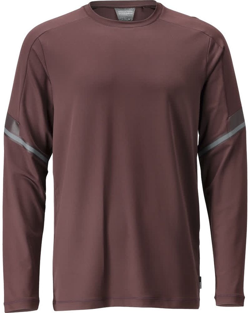 MascotT-ShirtLangarmCustomized22281-461Bordeaux-XXL