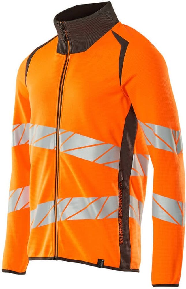 MascotSweatshirtmitReiverschlussAccelerateSafe19184-781Hi-visOrangeDunkelanthrazit-XXL