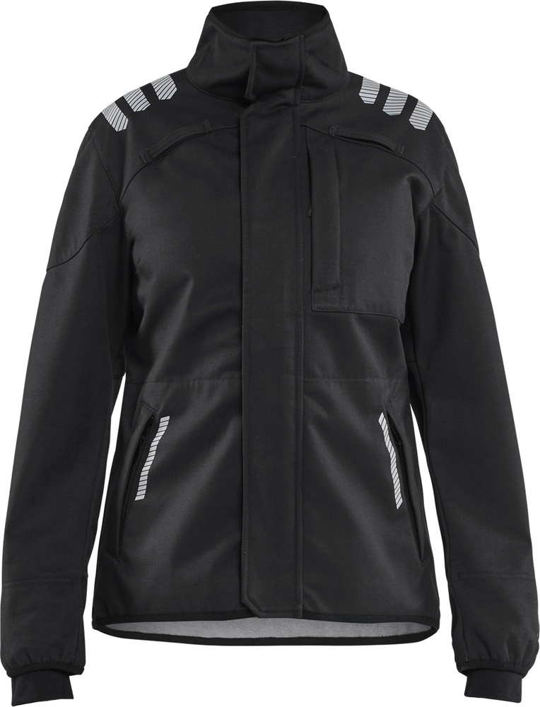 BlklderDamenArbeitsjackeSoftshellJackeInhrent44421560Schwarz-L