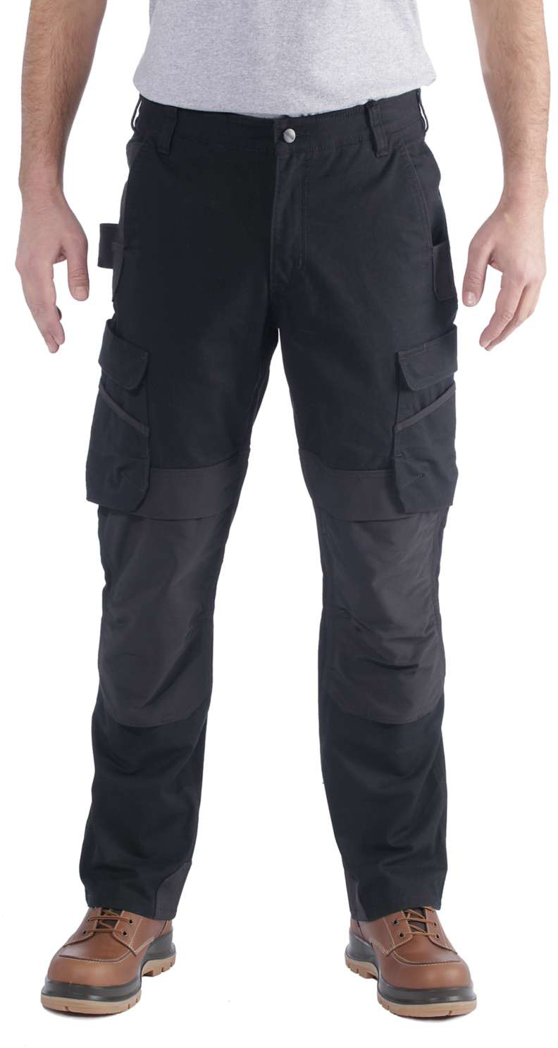 CarharttHerrenHoseSteelCargoPantBlack