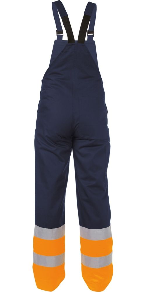 BasicLineOverallWarnschutzlatzhoseAnnecyDunkelblauNeonorange-44