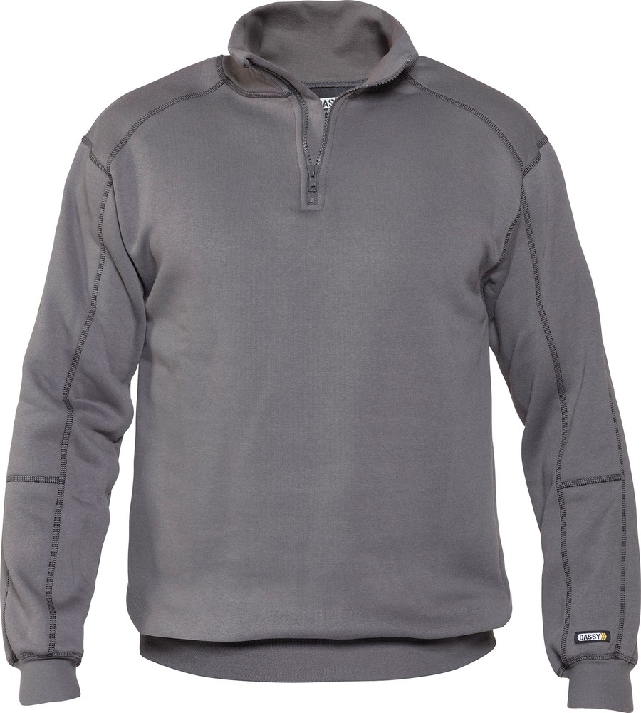 DassySweatshirtFelixCOPES80Zementgrau