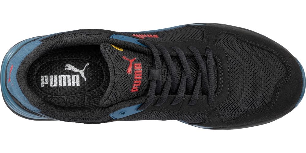 PumaSafetySicherheitsschuheFrontsideLowS1PEsdHroSrcSchwarz-Blau-39